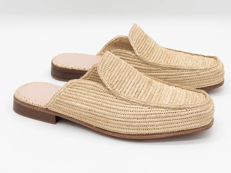 Raffia Sneaker Materials