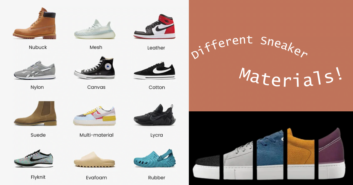 Common Athletic Shoe Materials