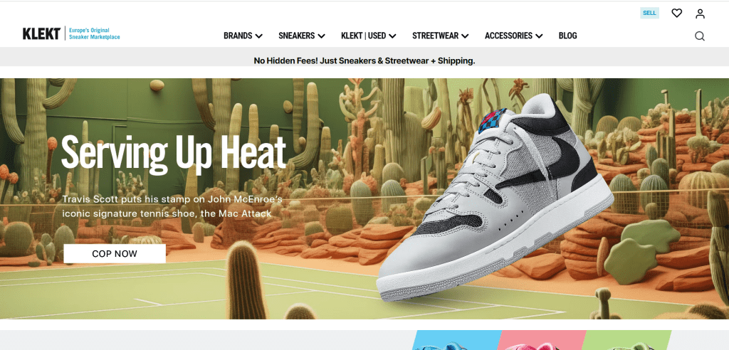 Klekt Marketplace for Sneaker Sellers