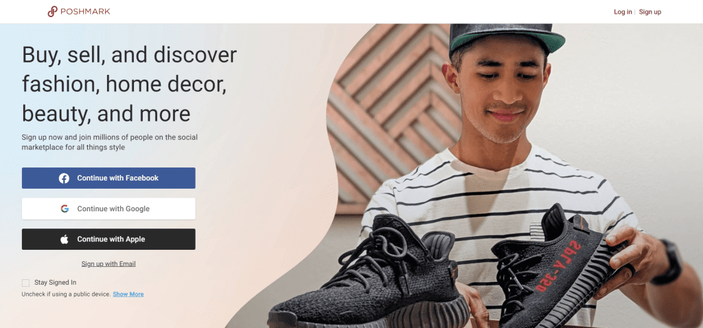 Poshmark Marketplace for Sneaker Sellers